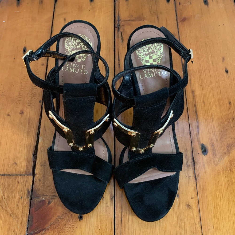 Vince Canute Suede Heels